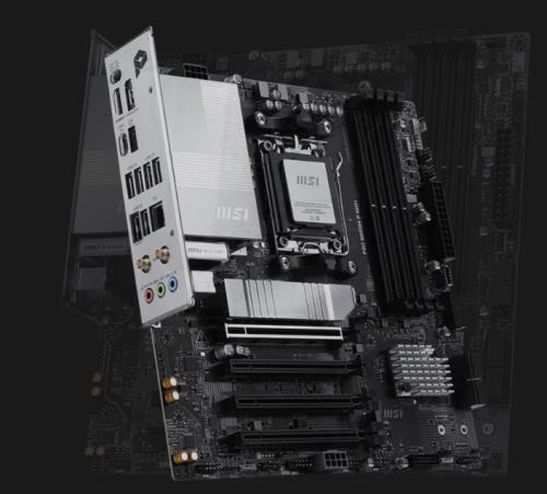 MSI PRO B850M-P WIFI AM5 DDR5 8200(OC) 3xM.2 USB 5GLan HDMI DP Wifi 7 mATX